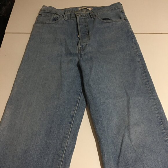 Levi's Ribcage Straight Womens Jeans Size 30 Premium Irregular - Picture 9 of 15